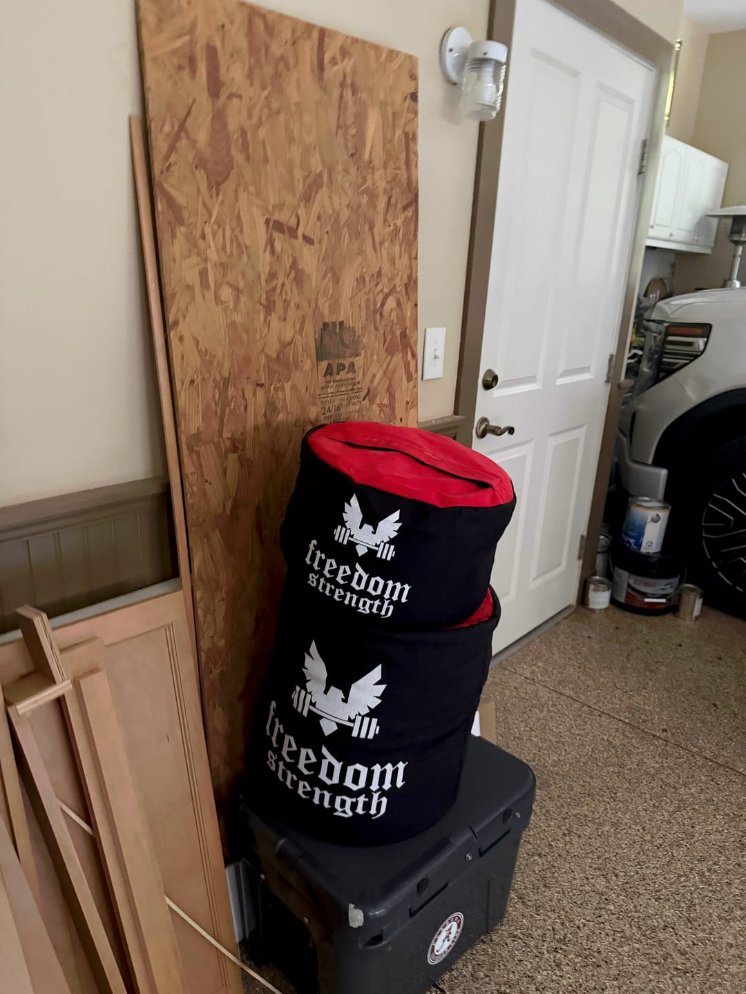 Customer photo review of Strongman Sandbag