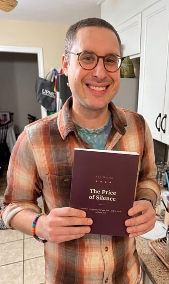 Customer photo review of The Price of Silence A 4-Step Guide for Men