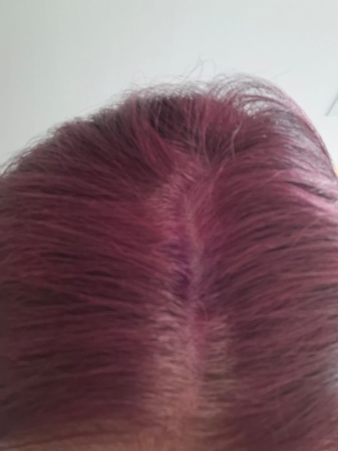 Customer photo review of Instant Dye Shampoo