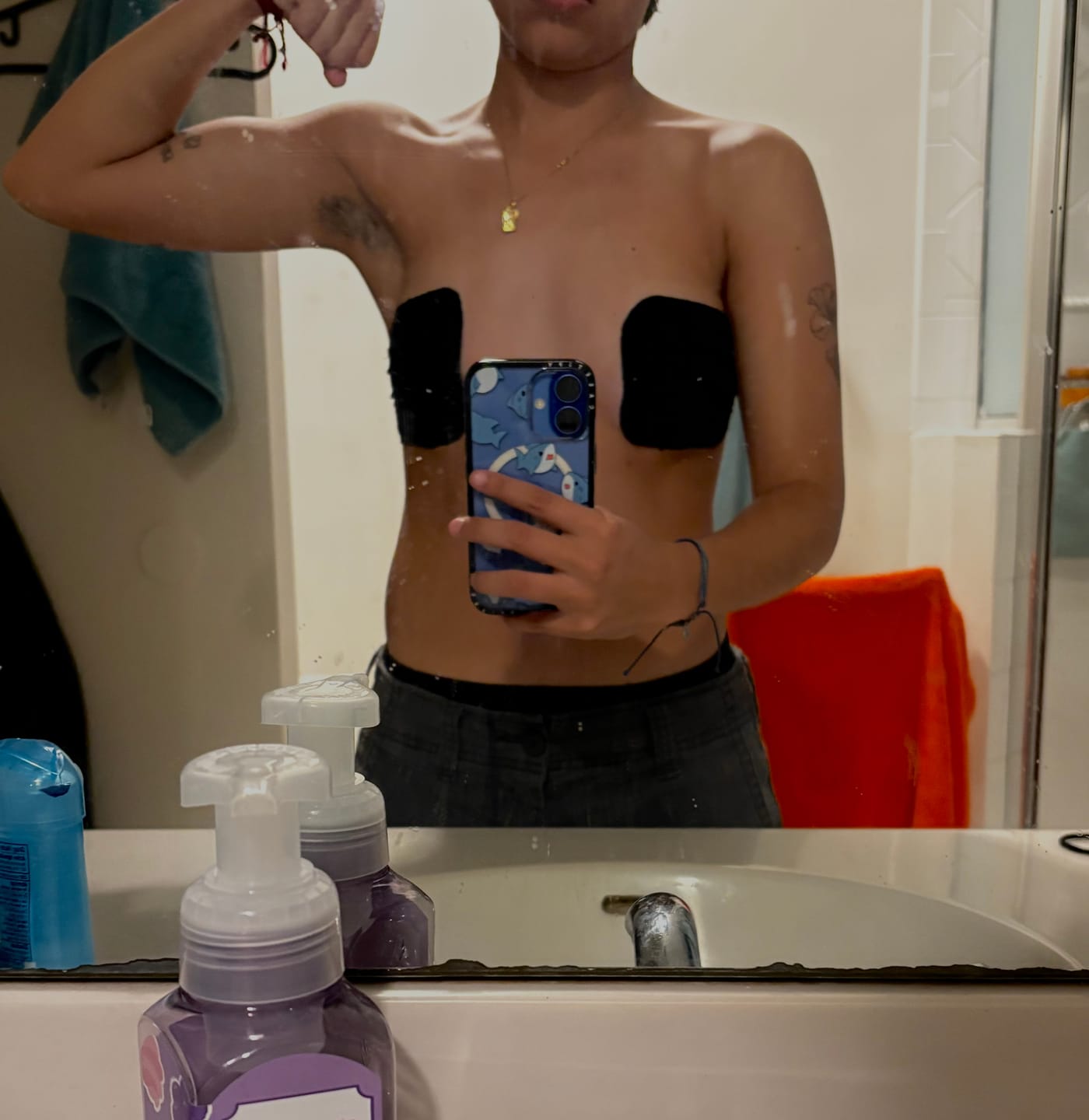 Customer photo review of Athletic Compression Tape