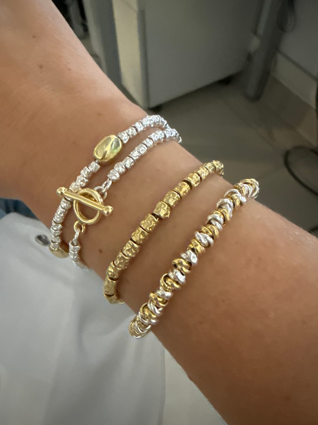 Customer photo review of Bracciale Intreccio