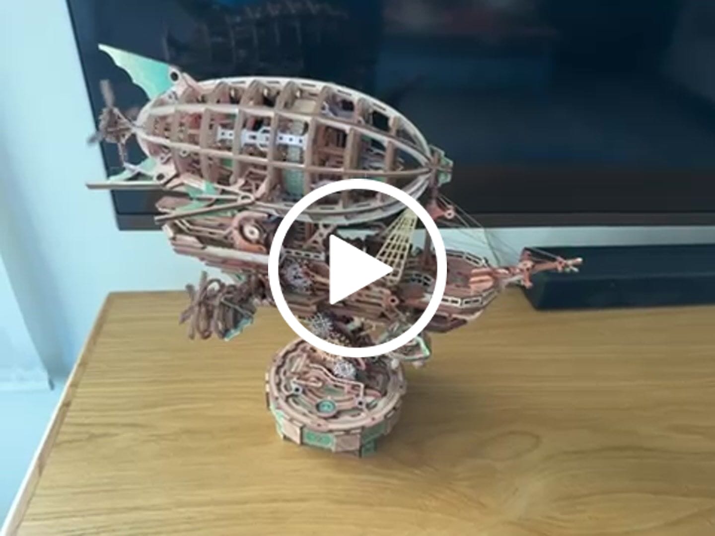 Customer video review of Vapor Trek 3D Wooden Puzzle