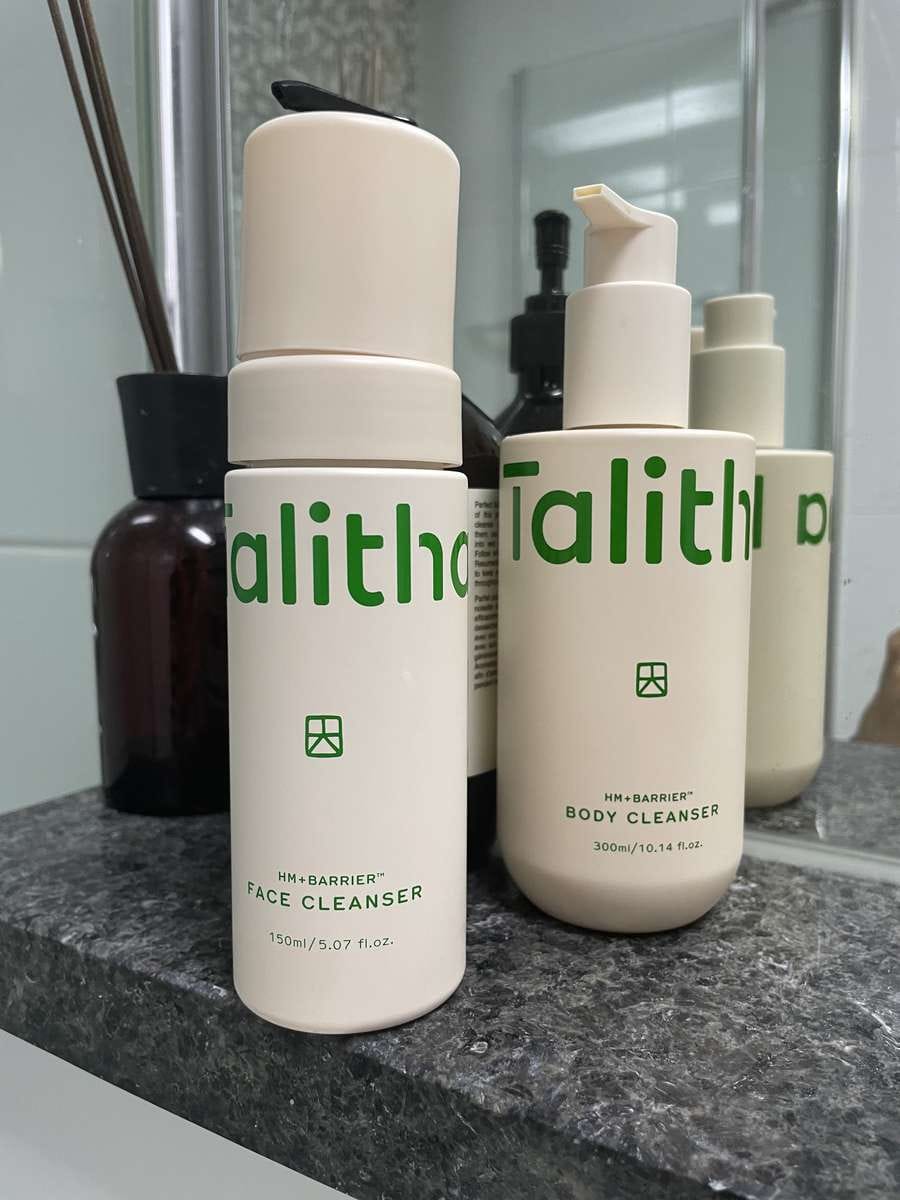 Customer photo review of HM+Barrier™ Body Cleanser
