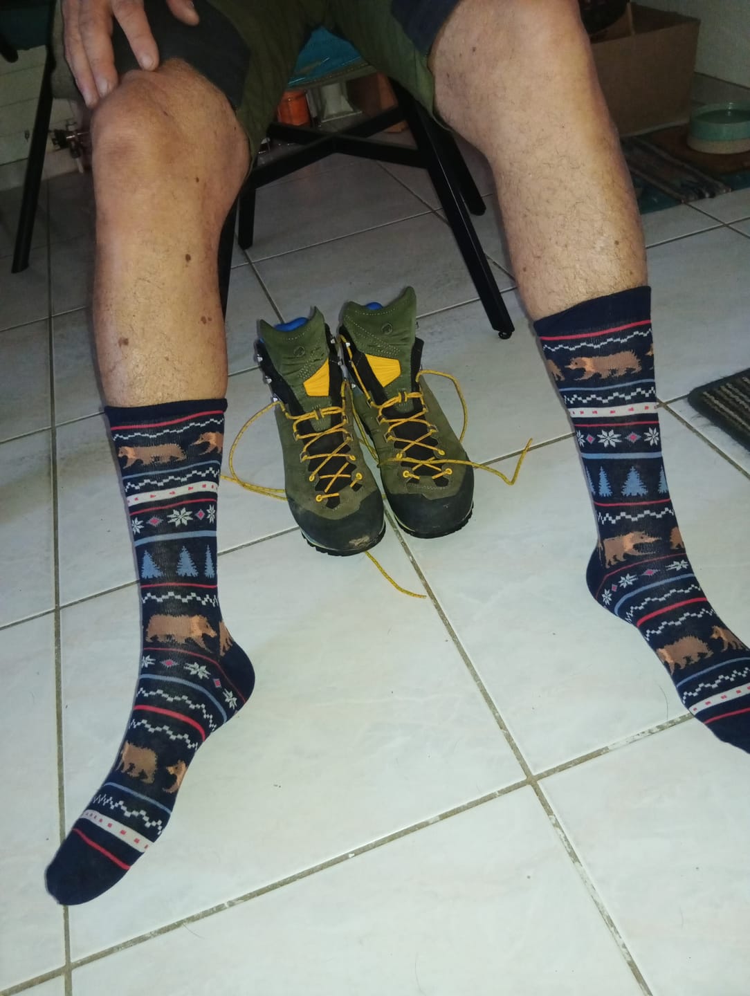 Customer photo review of Bär Motiv Socken