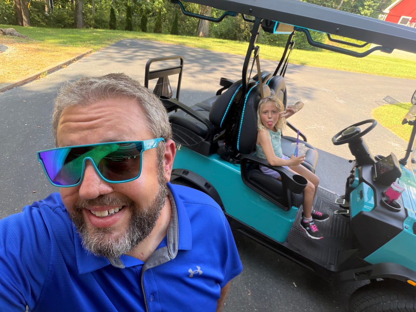 Customer photo review of 80Eighty® Polarized Bay Sunglasses