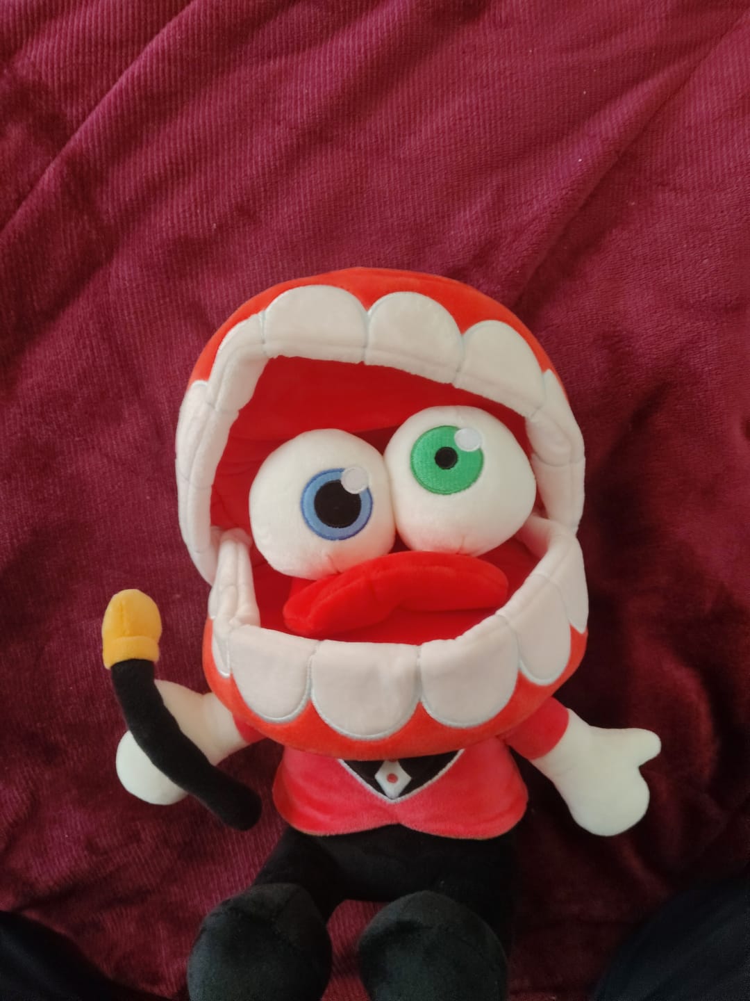 Customer photo review of Caine Plush