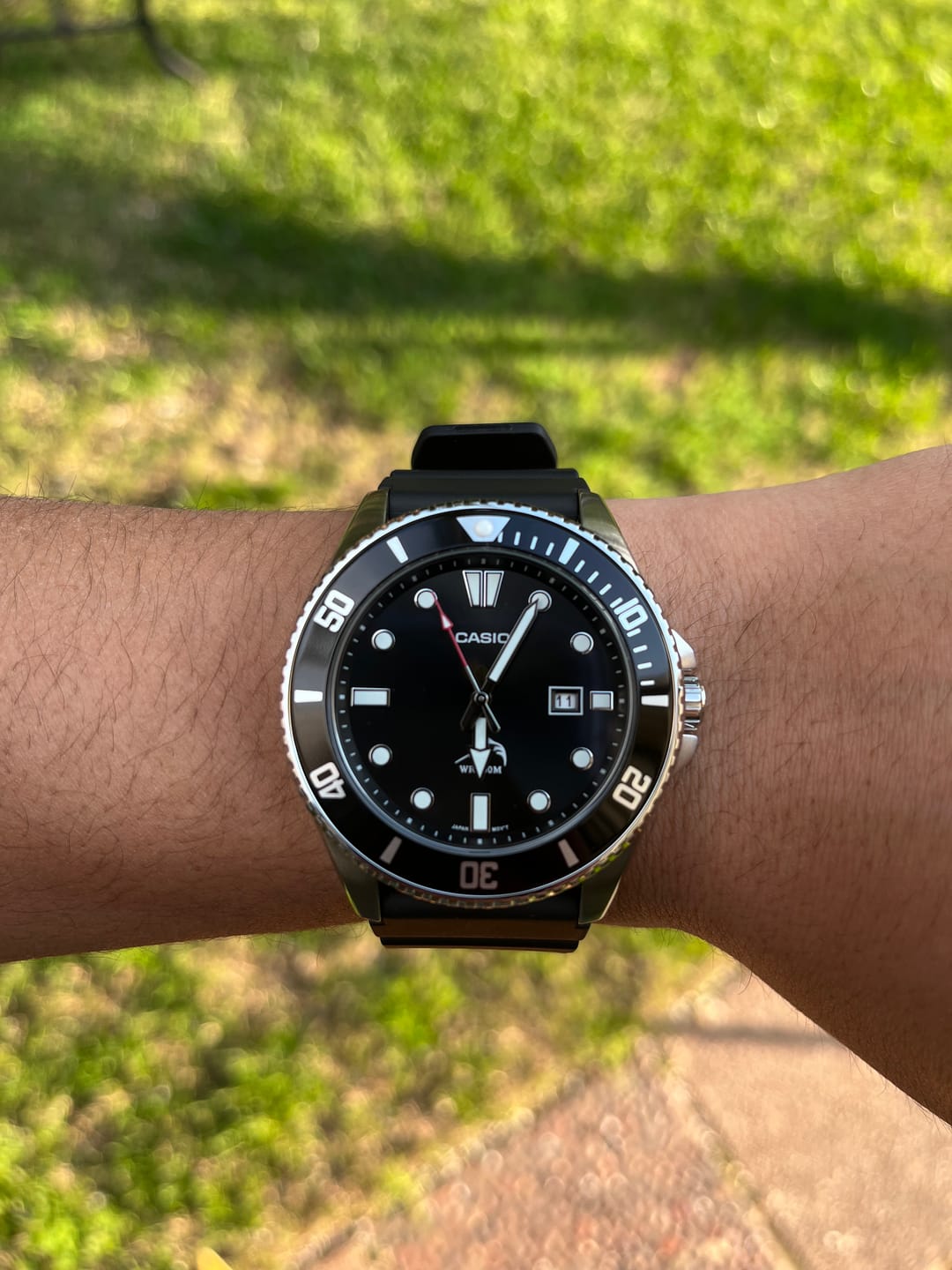 Customer photo review of Reloj Casio Submariner Marlin Duro MDV106-1AV Negro Buceo