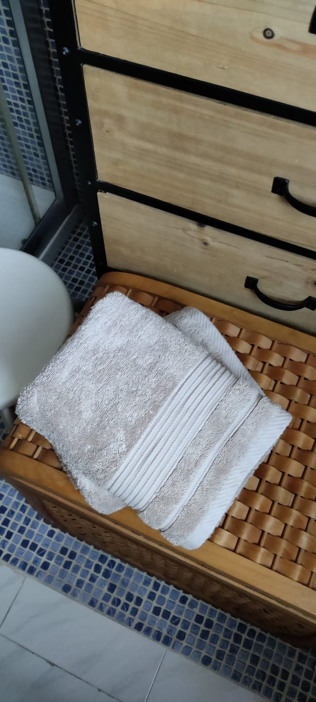Customer photo review of Toalla de Bambú - 700 gr/m² - Beige