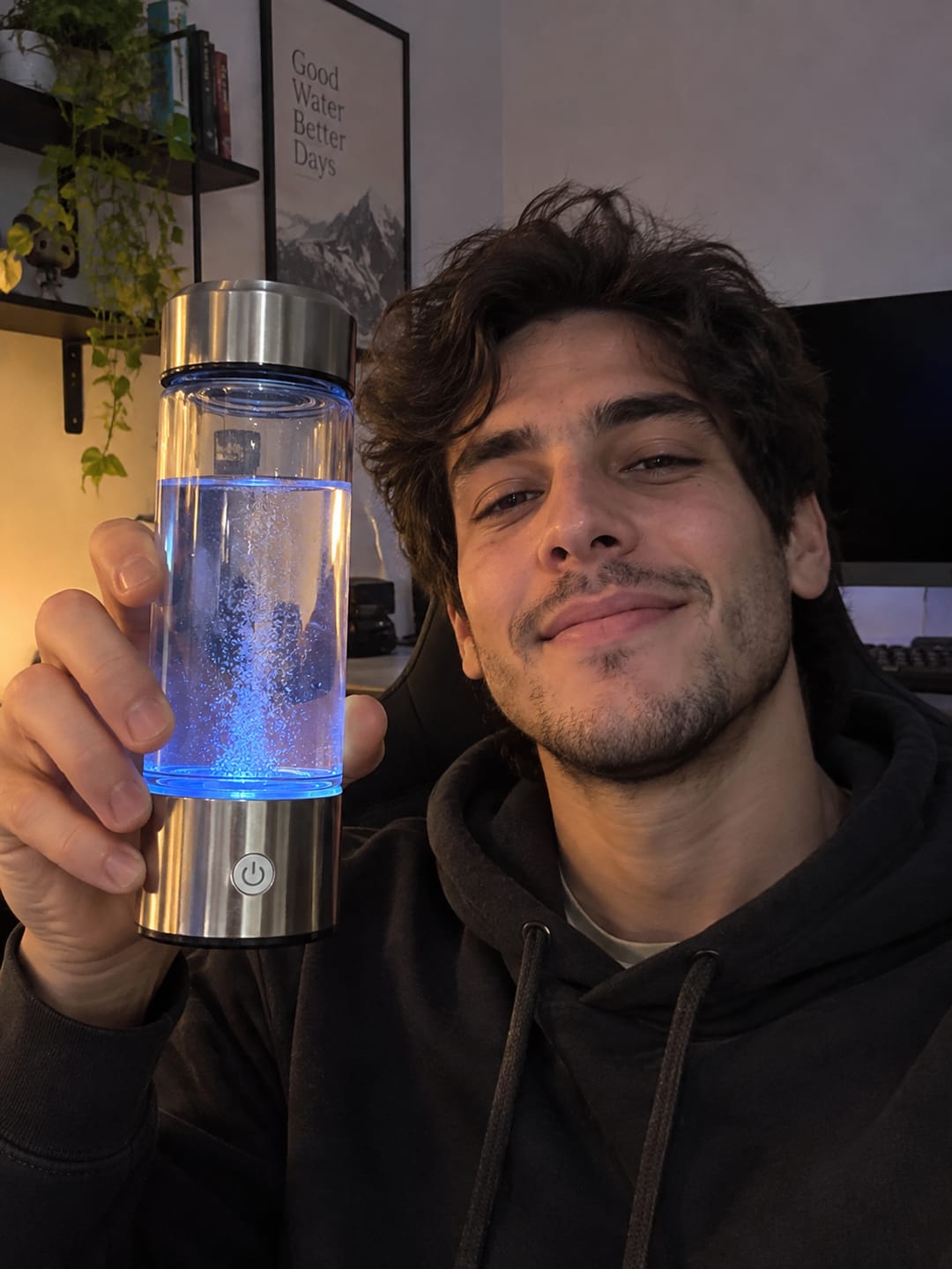 Customer photo review of Botella de Agua de Hidrógeno
