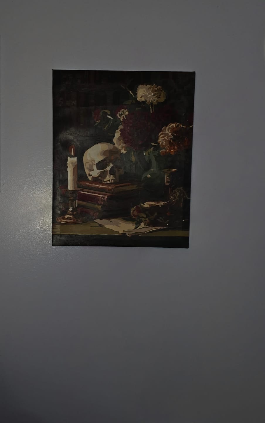 Customer photo review of Vintage Library | Paint by Number