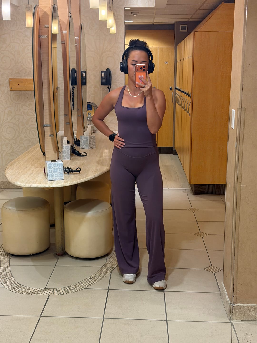 Customer photo review of Sugar Plum Straight Leg Pant