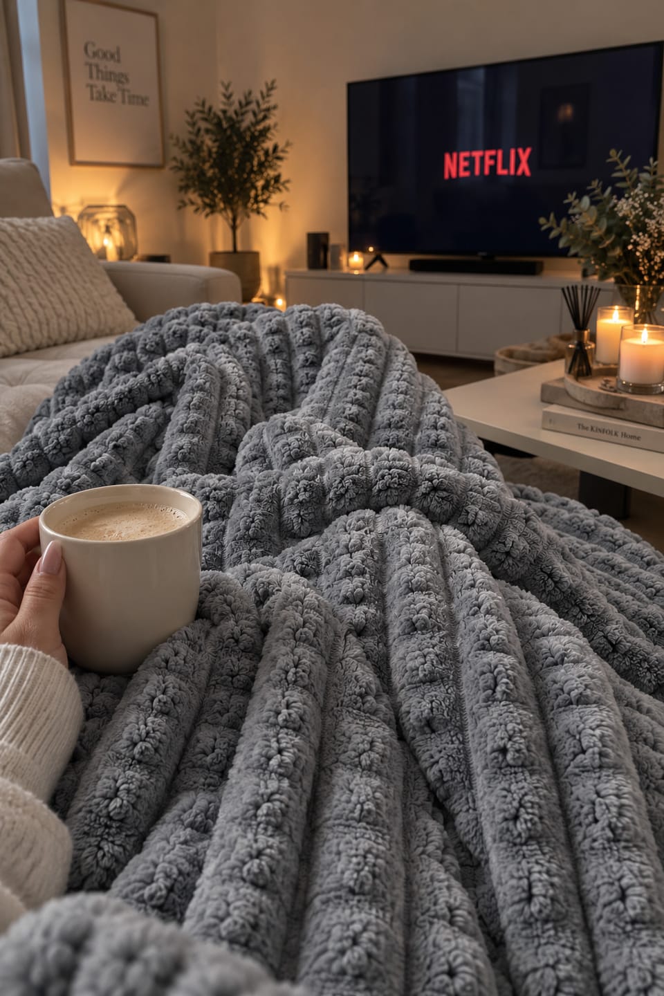Customer photo review of Cloudwave® Kuscheldecke