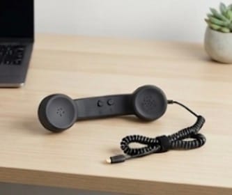 Customer photo review of RetroTalk™ - Auricular Clásico Vintage