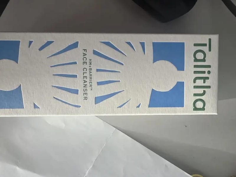 Customer photo review of HM+Barrier™ Face Cleanser