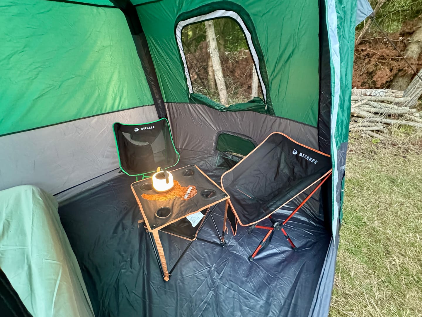 Customer photo review of 2-Step Cabin Tent