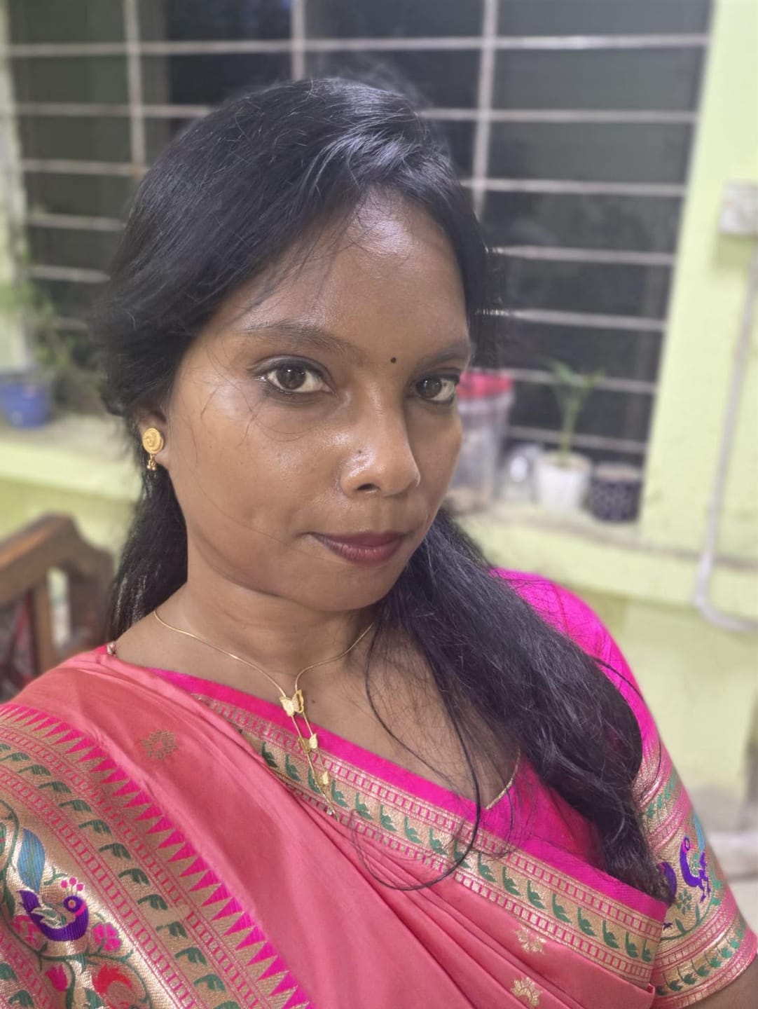 Customer photo review of Butterfly Long Chain Necklace
