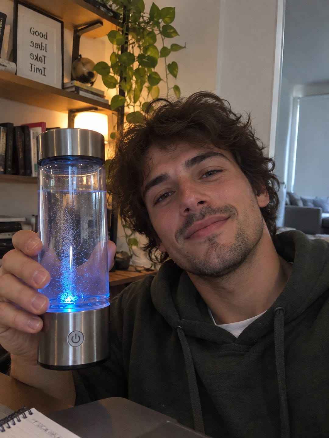 Customer photo review of Botella de Agua de Hidrógeno