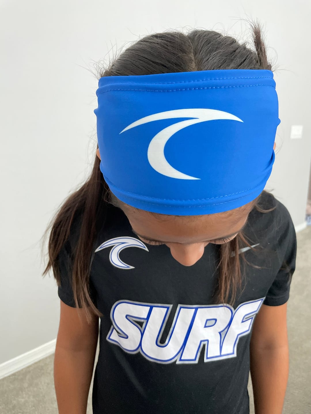 Customer photo review of Custom Sports Headband