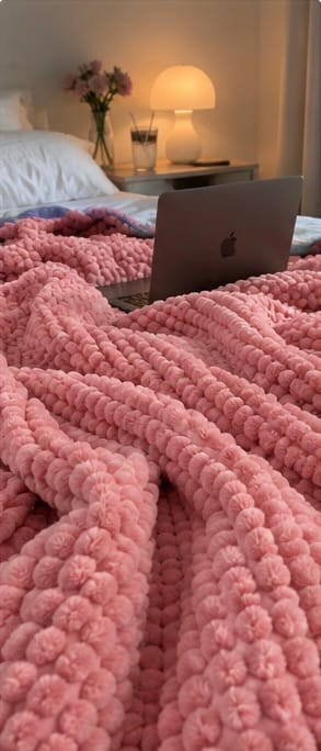 Customer photo review of Cloudwave® Kuscheldecke