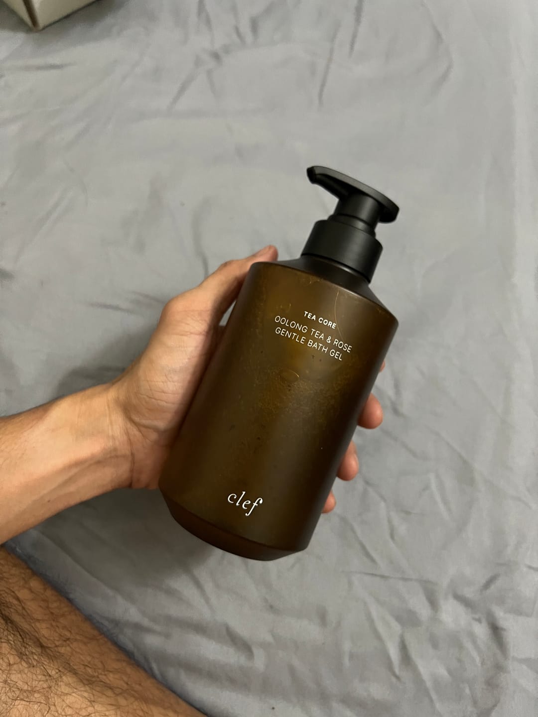 Customer photo review of [PRE-ORDER] Tea Core Oolong Tea & Rose Bath Gel