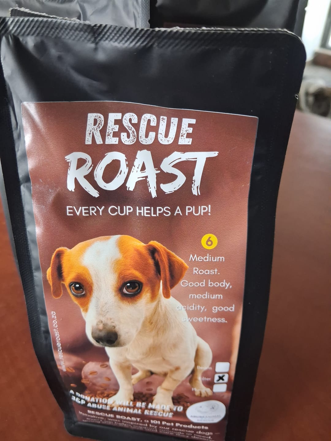 Customer photo review of Shelter & Shine Roast (J&P Abuse Animal Rescue) #2
