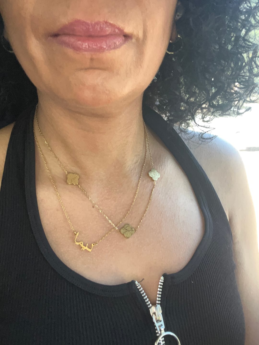 Customer photo review of Sabr, Shukr, Tawakkul Necklace