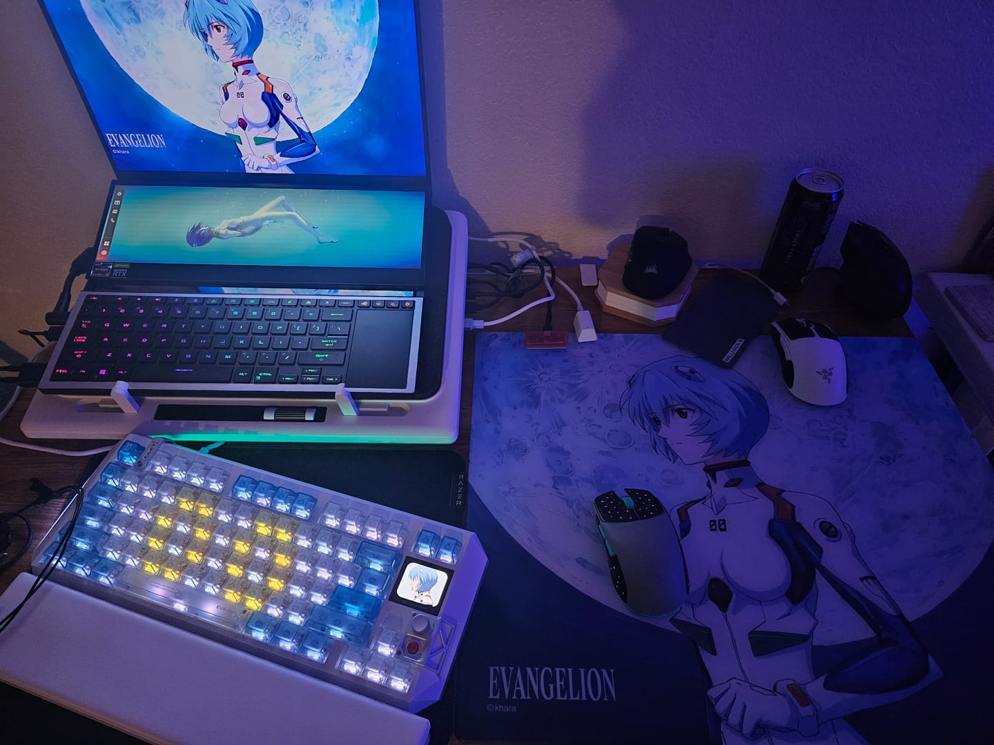 Customer photo review of Centauri80 Rei Edition HE Gaming Keyboard