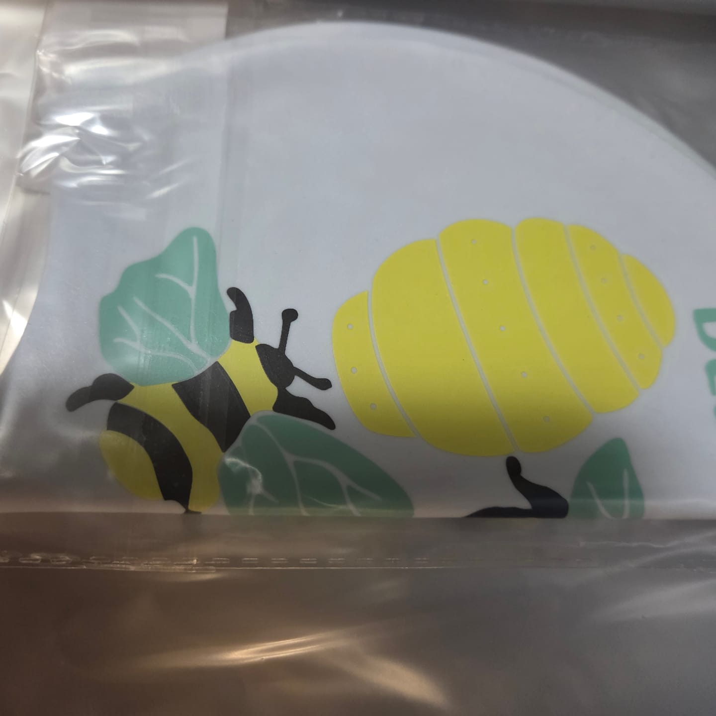 Customer photo review of JAYD Swim Cap - Bee Happy