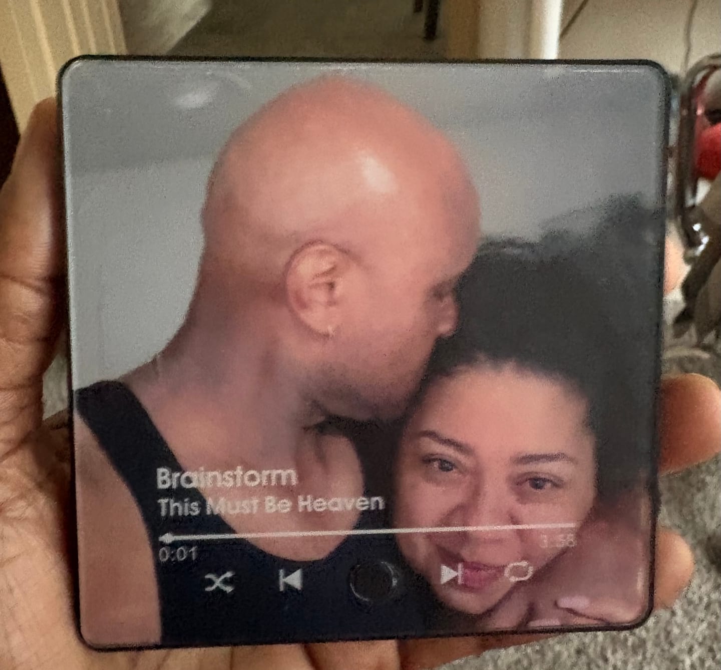 Customer photo review of Personalized Fridge Magnet