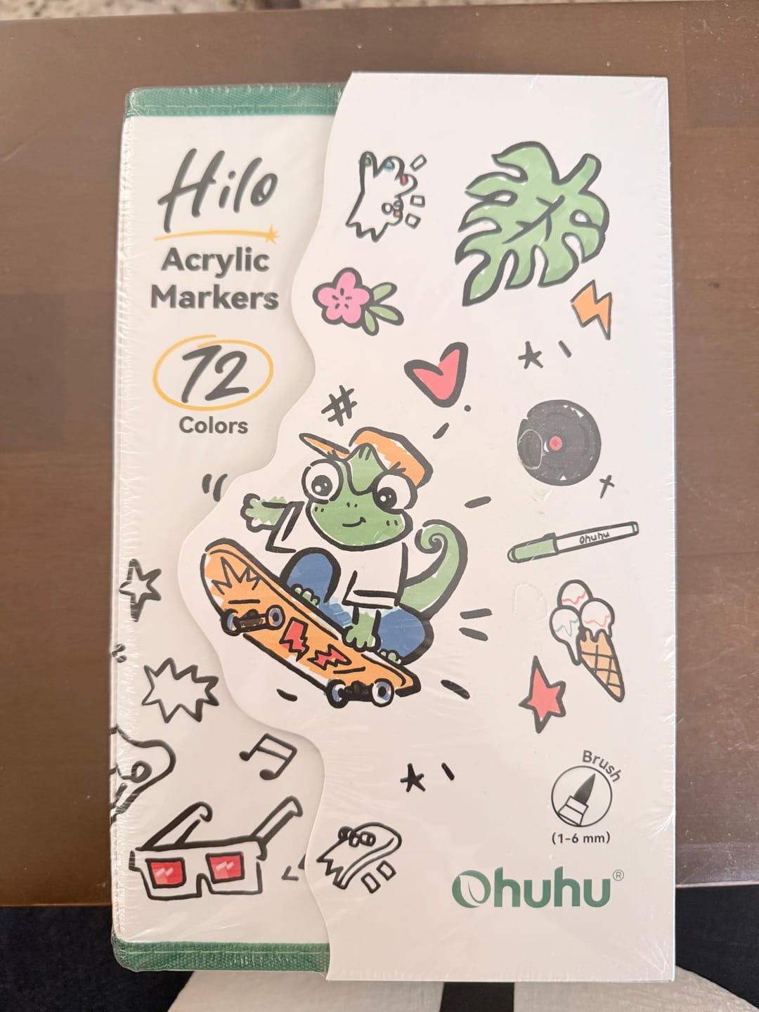 Customer photo review of Ohuhu Hilo Series Direct-ink Acrylic Paint Markers