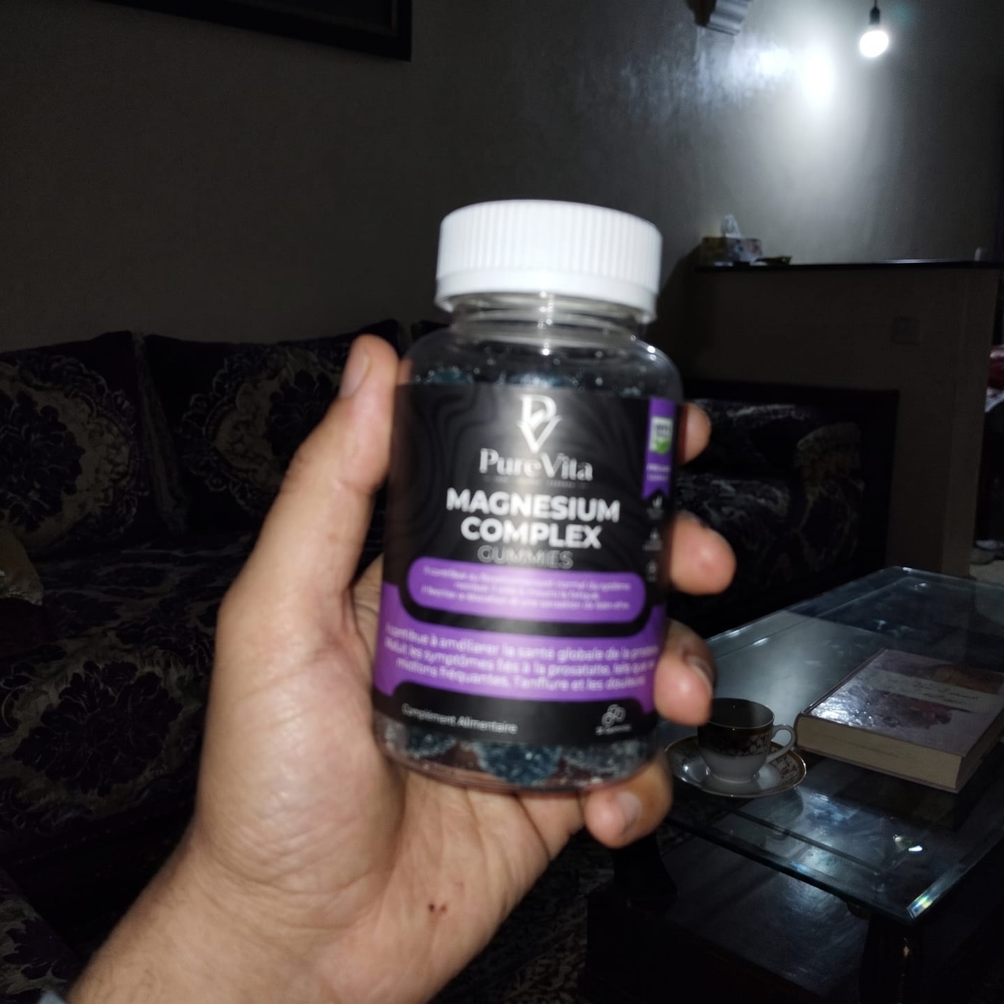 Customer photo review of Magnésium Complexe De PureVita (Gummies)