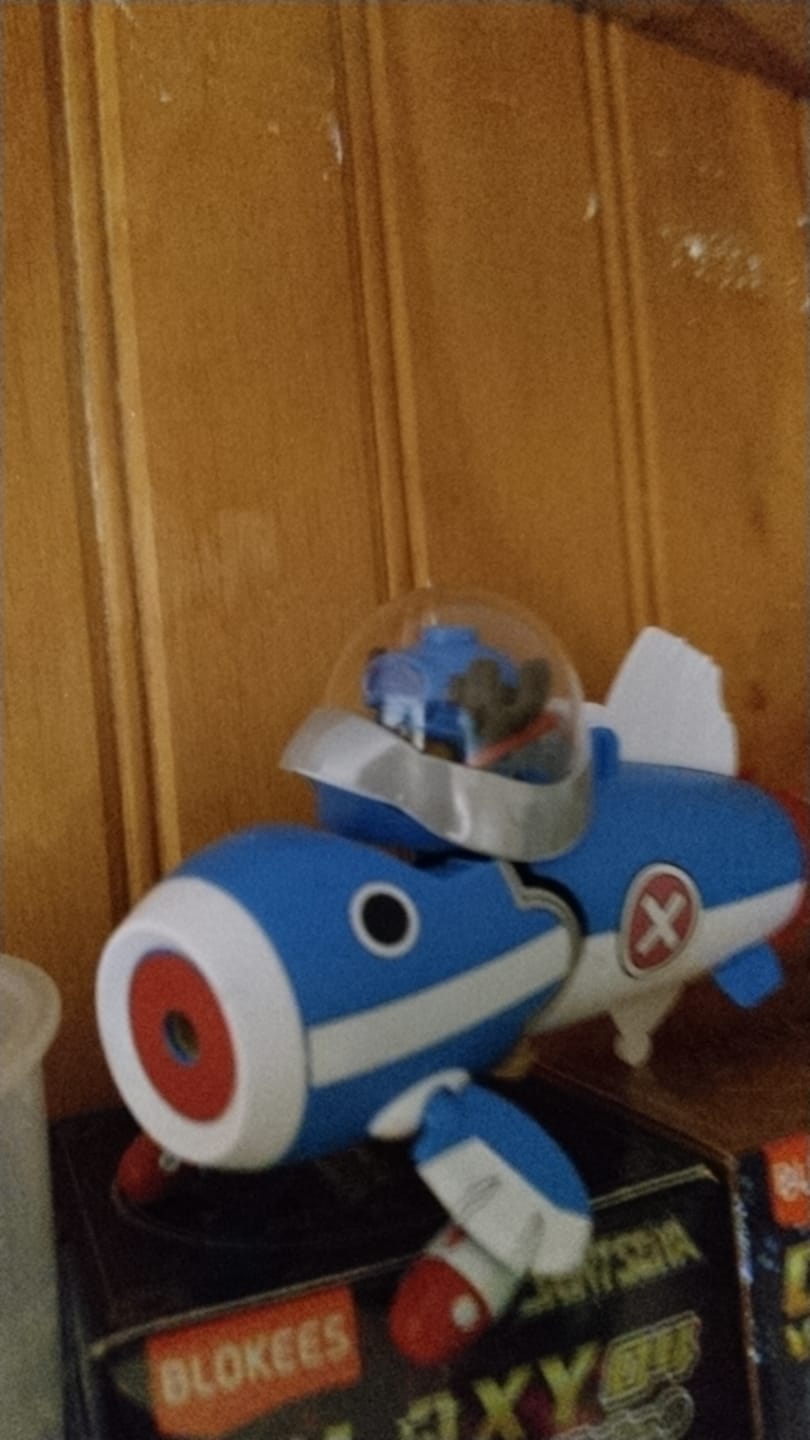 Customer photo review of CHOPPER ROBOT3 CHOPPER SUBMARINE - One Piece - Model Kit Articulado - Bandai