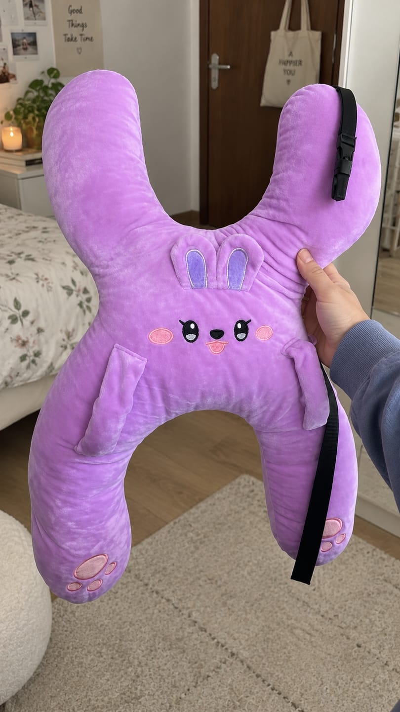Customer photo review of Peluche Almohada de Viaje