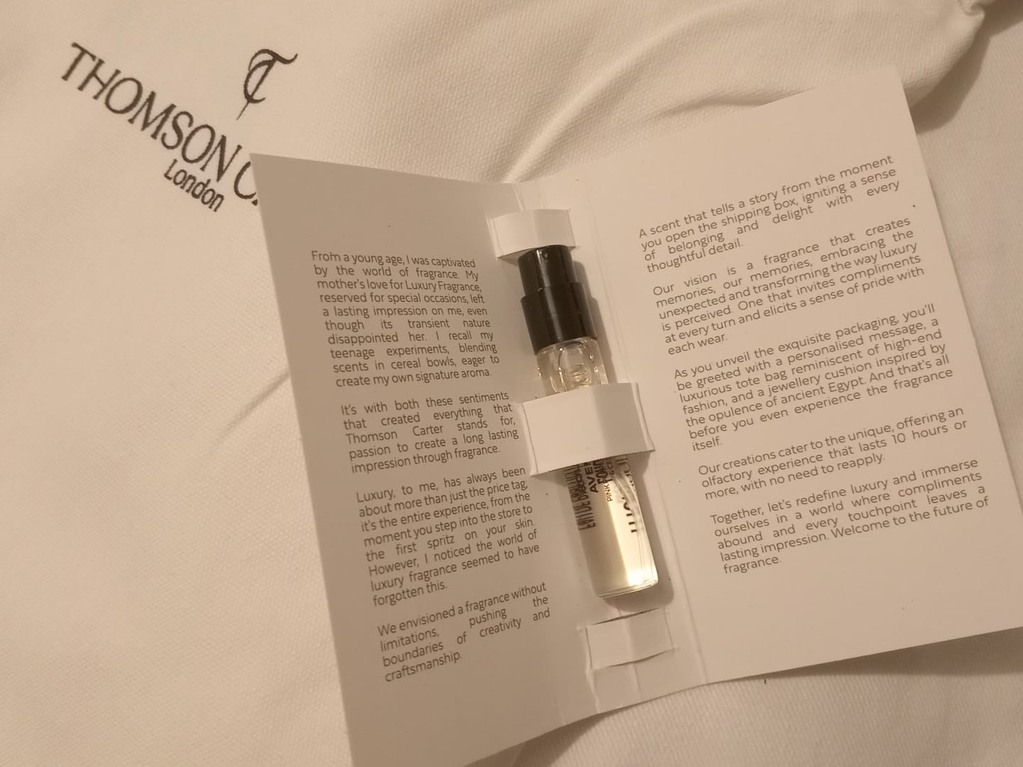 Customer photo review of Rouge Avenue | Eau de Parfum | 2ml