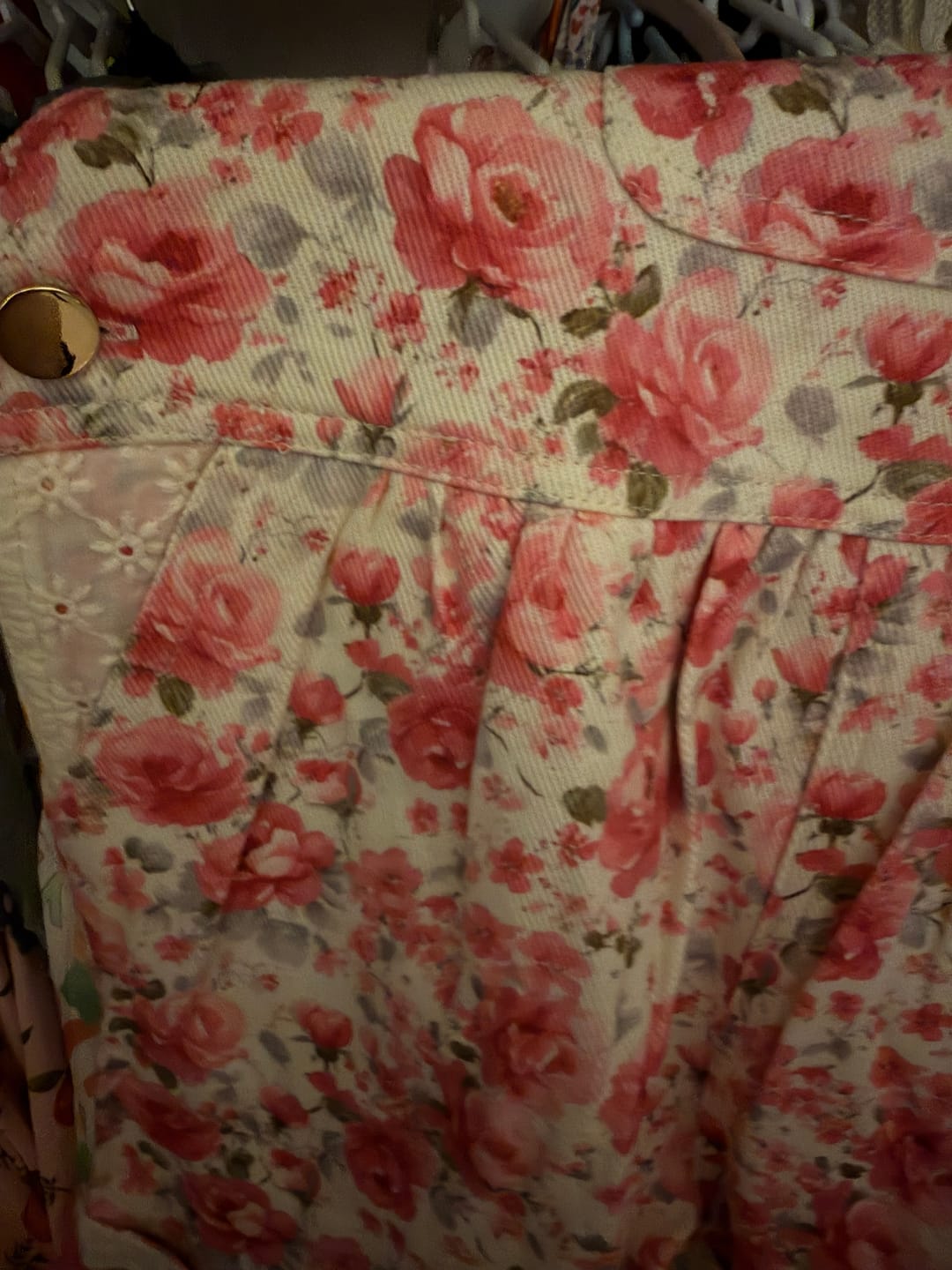 Customer photo review of Prairie Rose Overalls