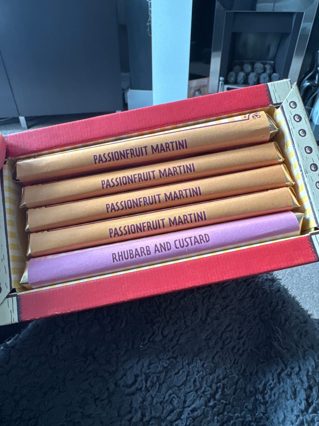 Customer photo review of Passionfruit Martini Chocolate Bar 145g
