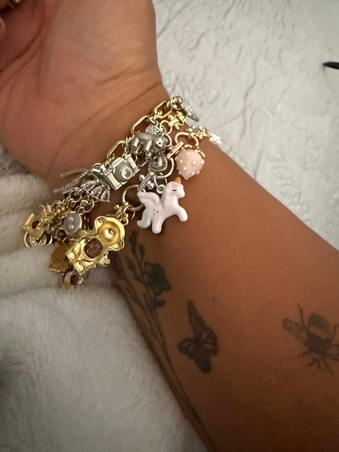 Customer photo review of White Pegasus Charm (SURPRISE)