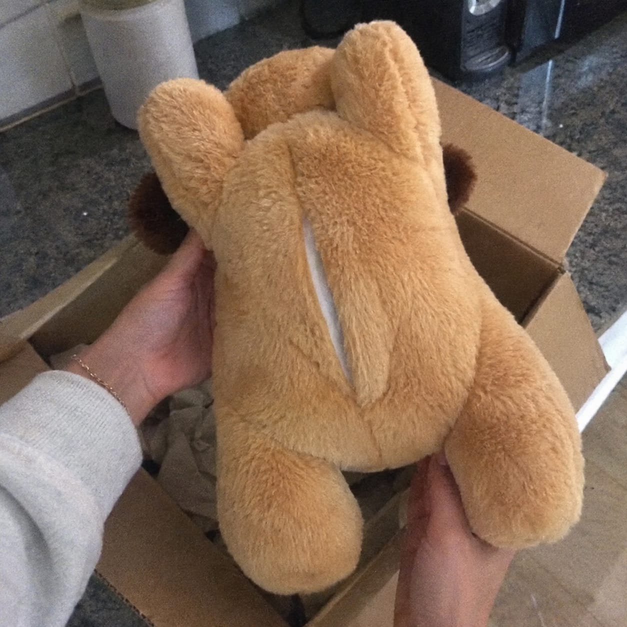 Customer photo review of Luniva - Baby Heartbeat Comfort Plush