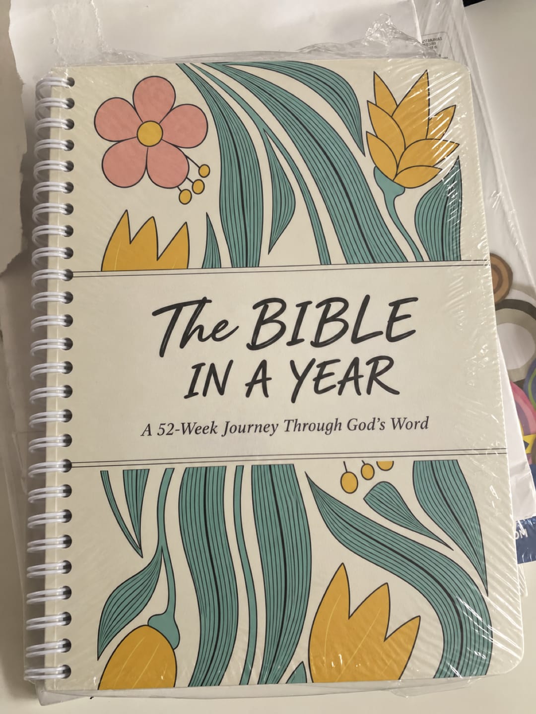 Customer photo review of The Daily Walk with Him: Bible in a Year