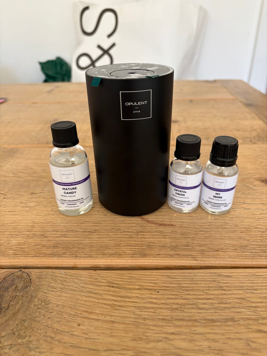 Customer photo review of Porta-Mini™ Waterless Diffuser