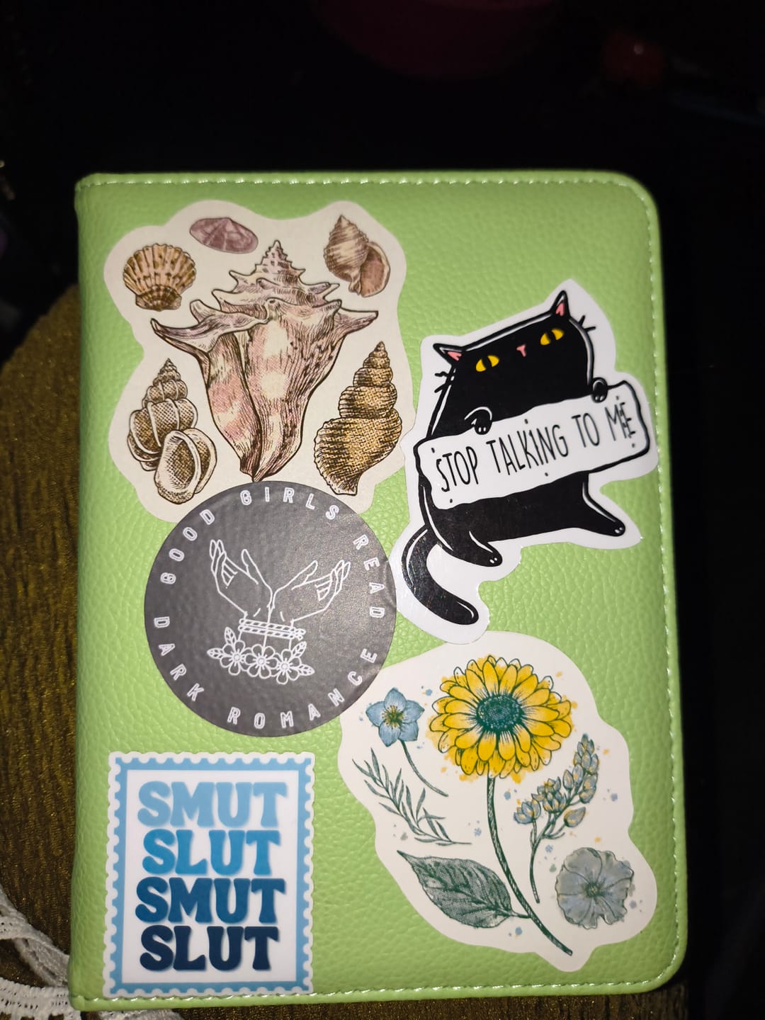 Customer photo review of dark romance sticker pack special