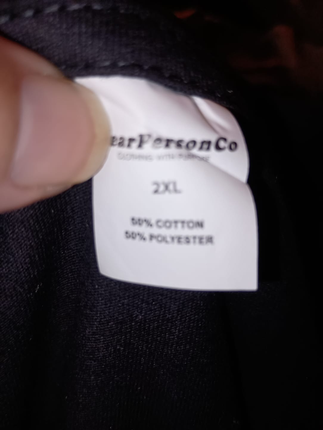 Customer photo review of The Original 'Dear Person Behind Me' Hoodie