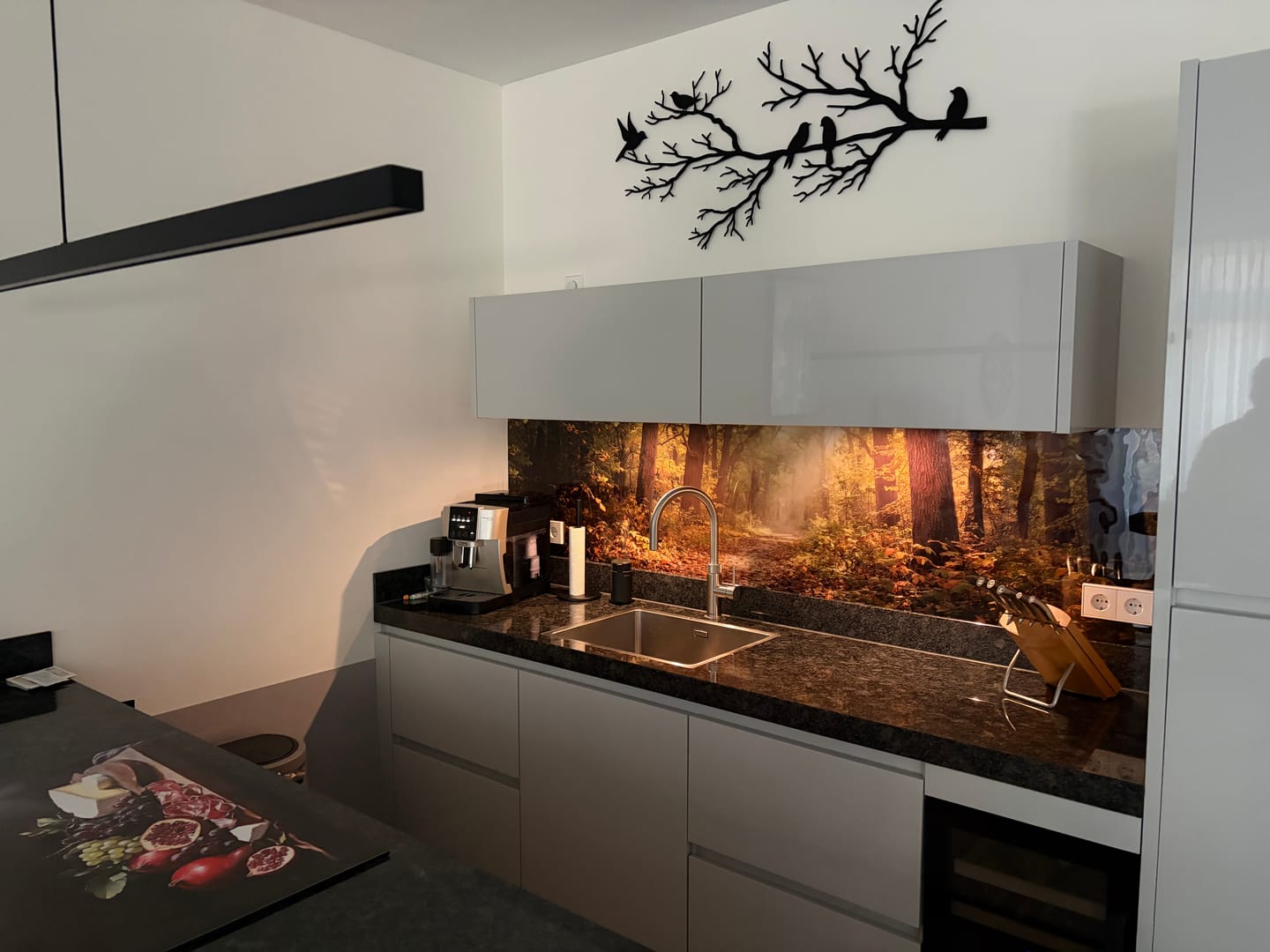 Customer photo review of Décoration murale en métal moderne - Oiseaux sur branche (V.02)