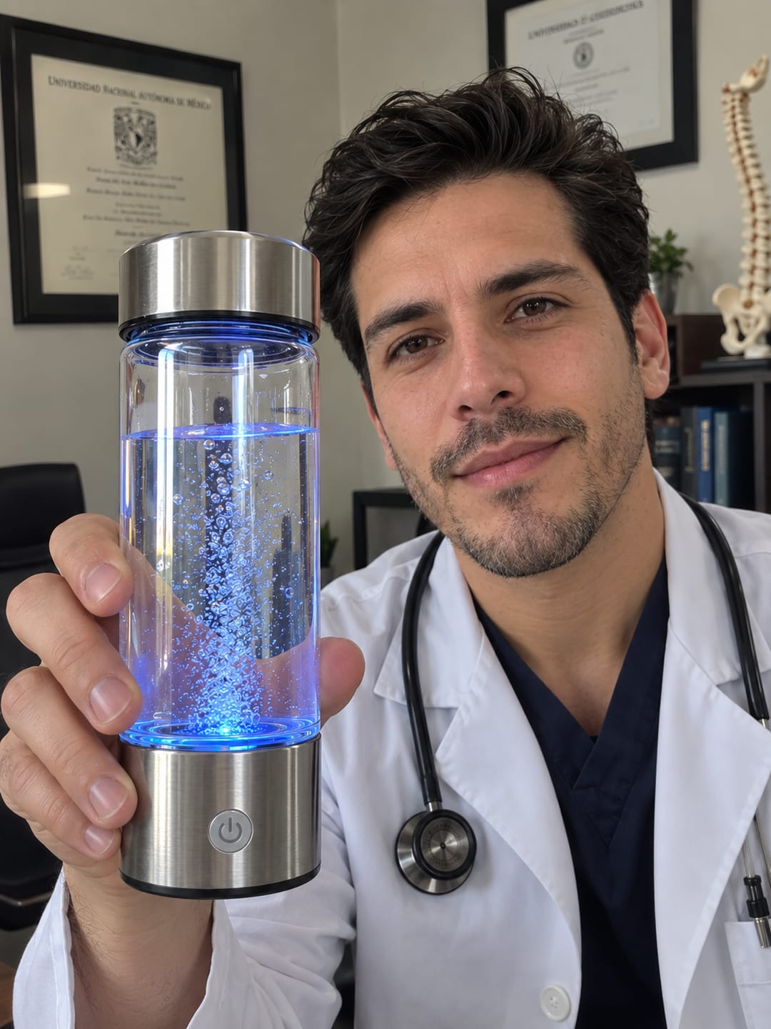 Customer photo review of Botella de Agua de Hidrógeno