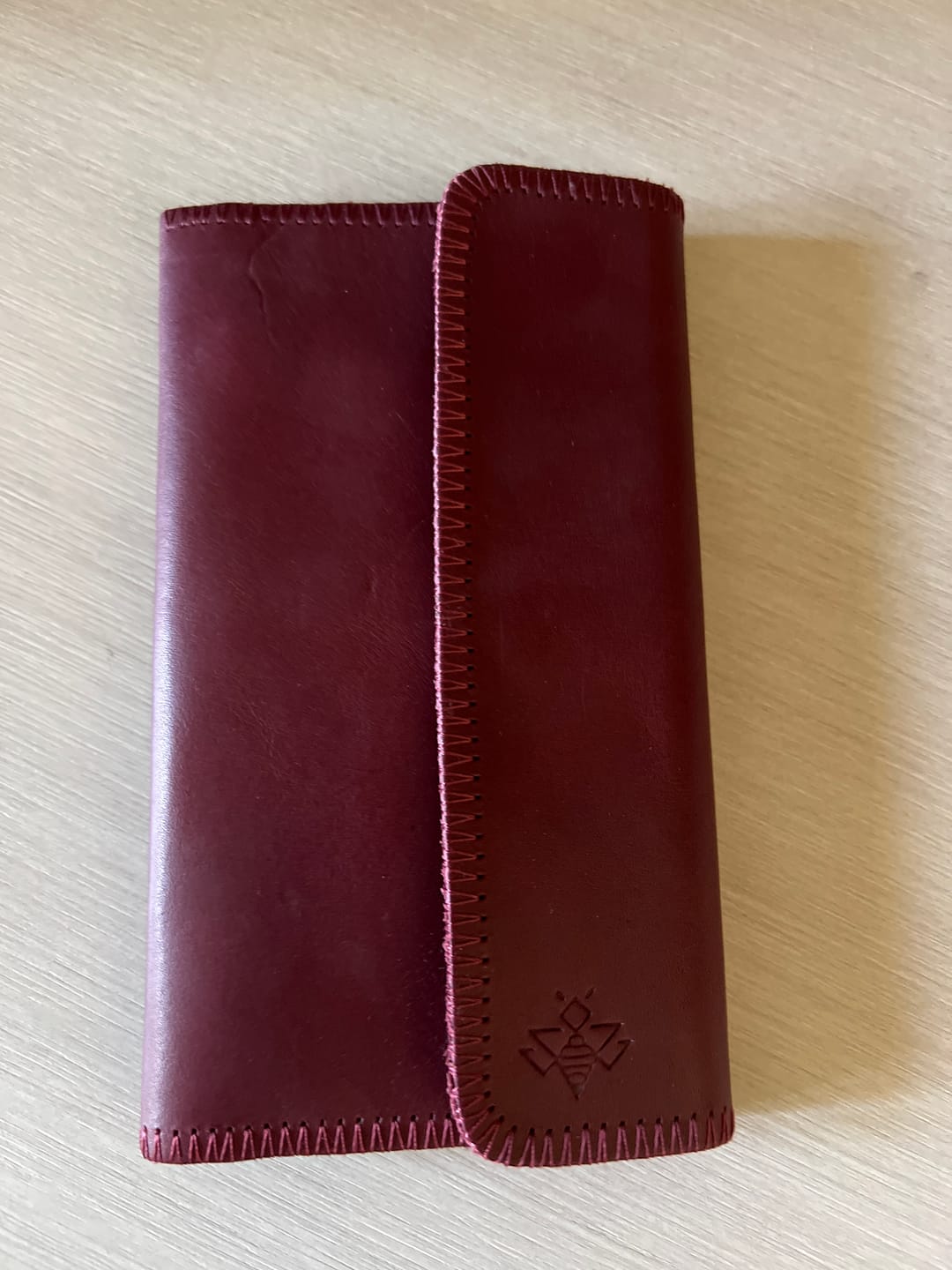Customer photo review of Cherry Travel Wallet