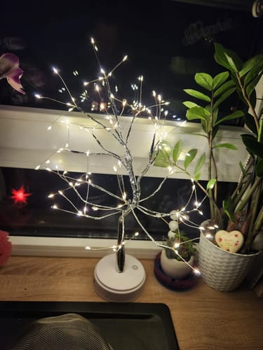 Customer photo review of Lumi Trees® - The Peace Tree with 108 LED`s