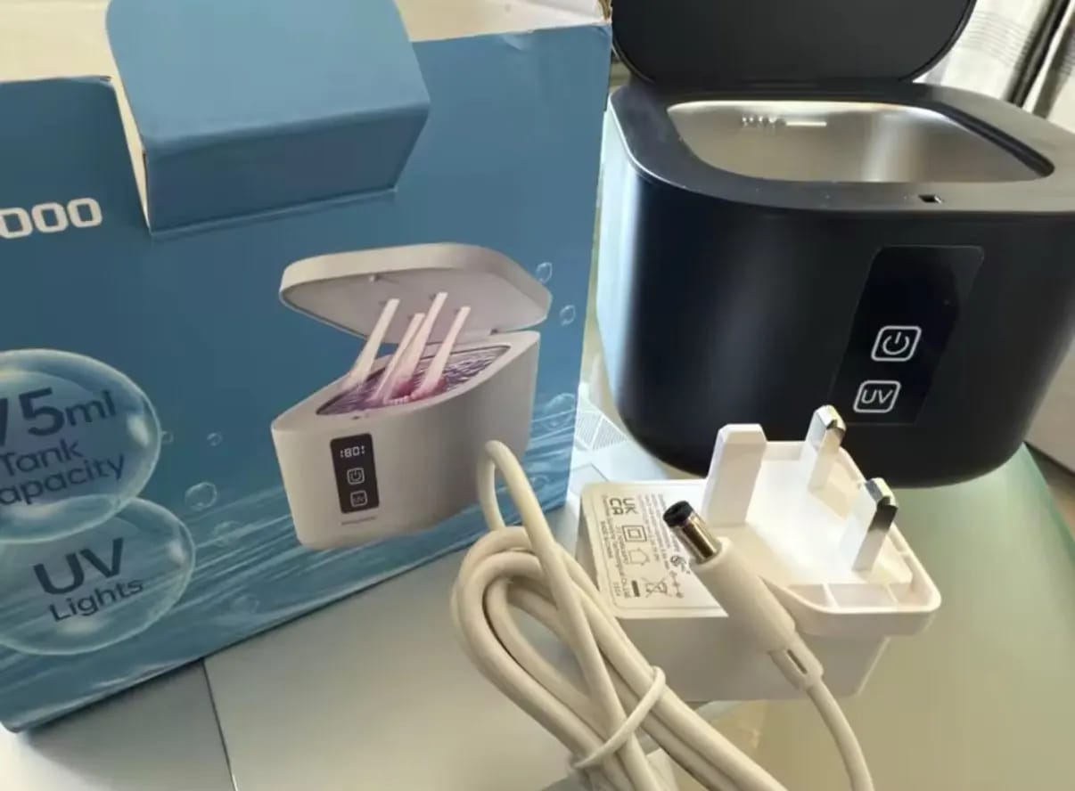 Customer photo review of SonicPod 2.0 - Ultrasonic Cleaner