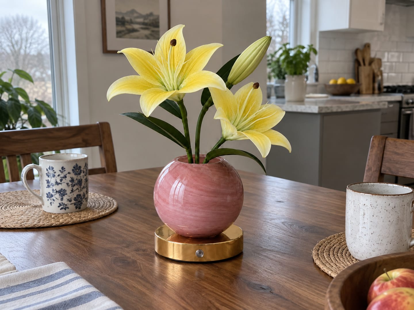 Customer photo review of Lily Bloom Lamp