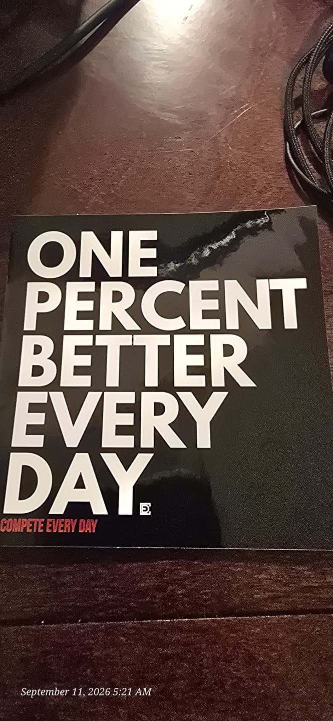 Customer photo review of One Percent (Sticker)