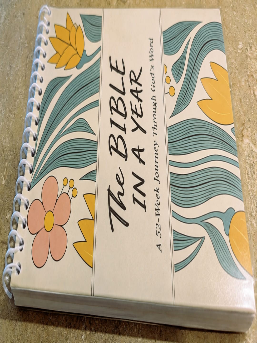 Customer photo review of The Daily Walk with Him: Bible in a Year
